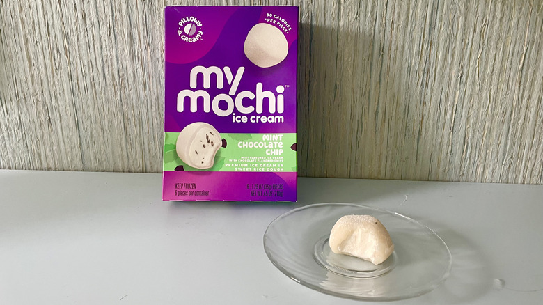 mint chocolate chip mymochi
