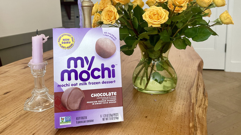 plant based chocolate mochi