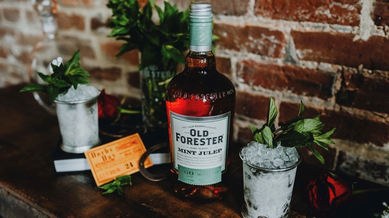 Old Forester Mint Julep bottle