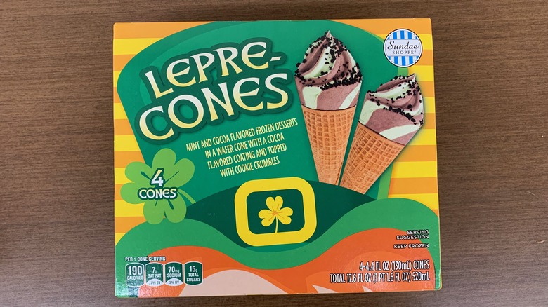 Aldi Mini Cones on Table 