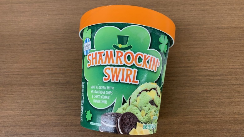 Aldi Mint Ice Cream 