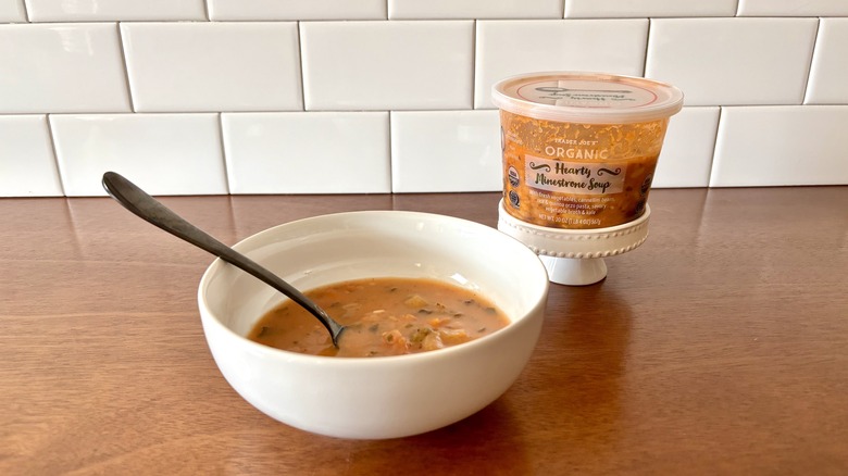 Trader Joe's minestrone soup