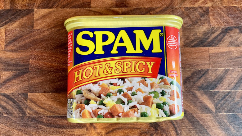 Hot & Spicy Spam can