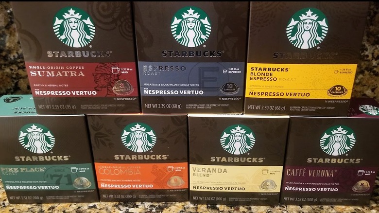 Starbucks Nespresso Original Line Capsules, Single-Origin Colombia Medium  Roast, 10 Count