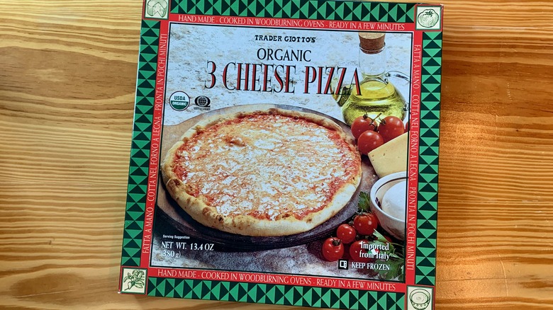 Trader Joe's Organic 3-Cheese Pizza