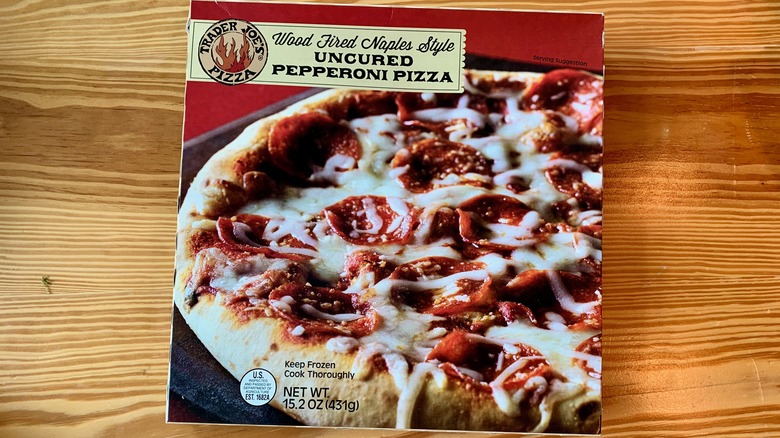 Trader Joe's Naples Pepperoni Pizza 