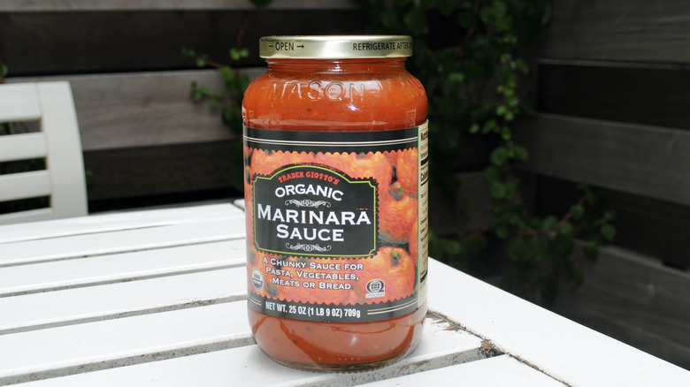 trader joe's organic marinara sauce