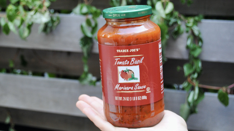 trader joe's tomato basil marinara sauce