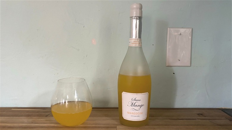 Trader Joe's secco mango bottle