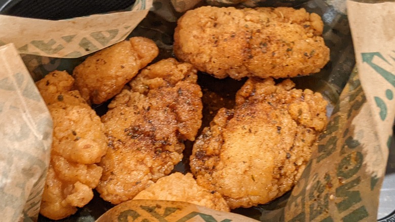 Wingstop Louisiana Rub boneless wings