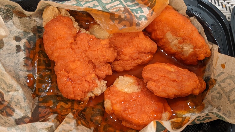 Wingstop Original Hot boneless wings