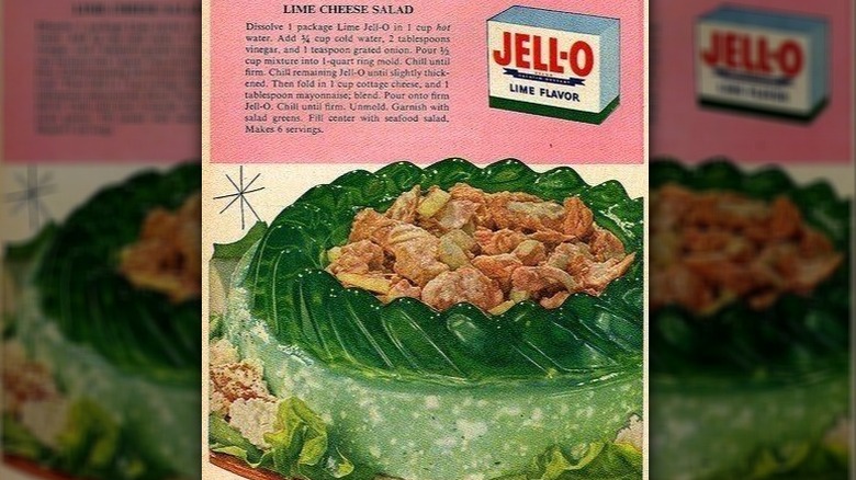 vintage jell-o recipe