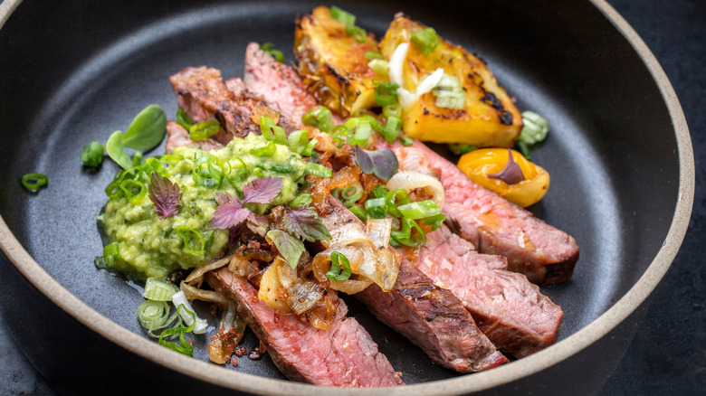 Bavette steak bowl