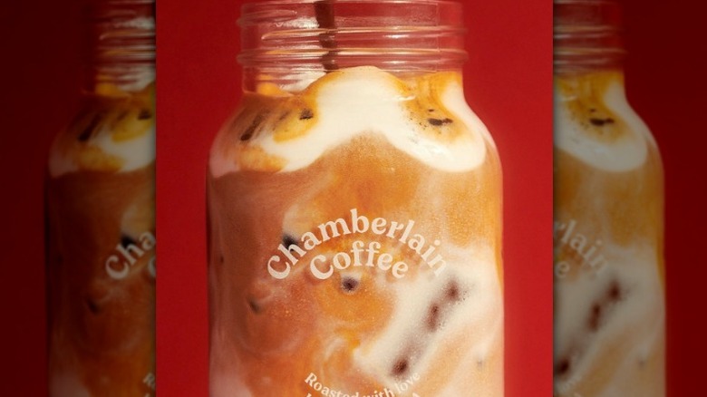 Chamberlain coffee latte mason jar