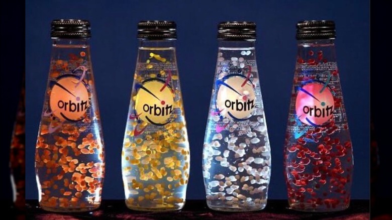 Four bottles of Orbitz