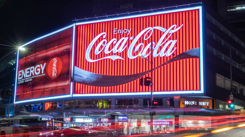 Coca-Cola luminous sign