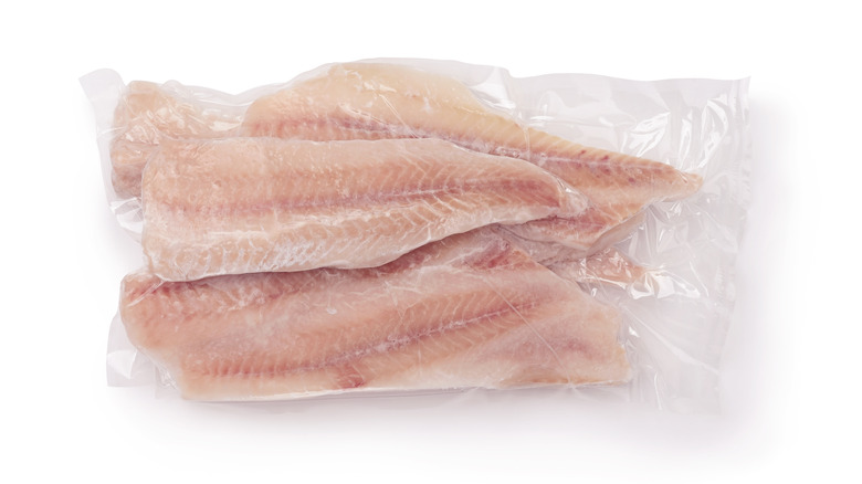 Frozen fish fillets