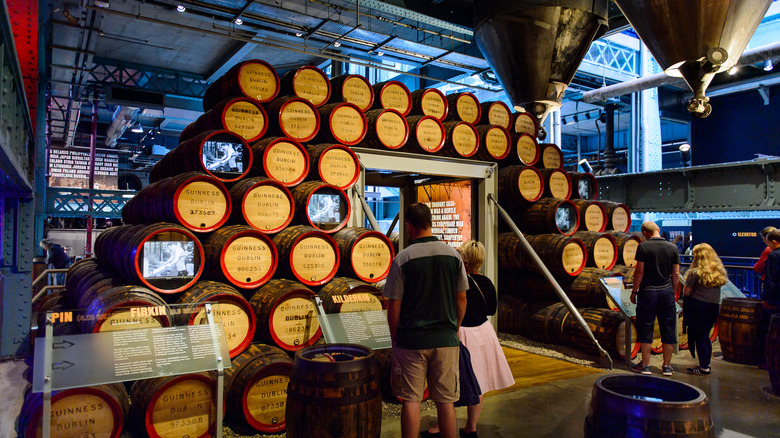 Guinness museum in Dublin