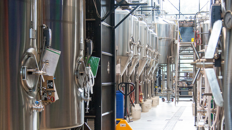 Inside the The Alchemist brewhouse