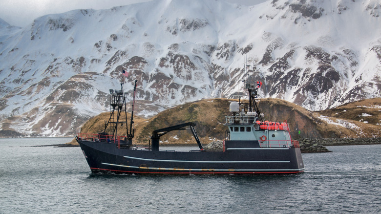 Alaskan fishing boat