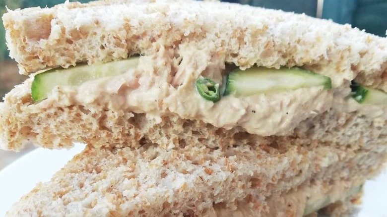 Tuna mayo sandwich