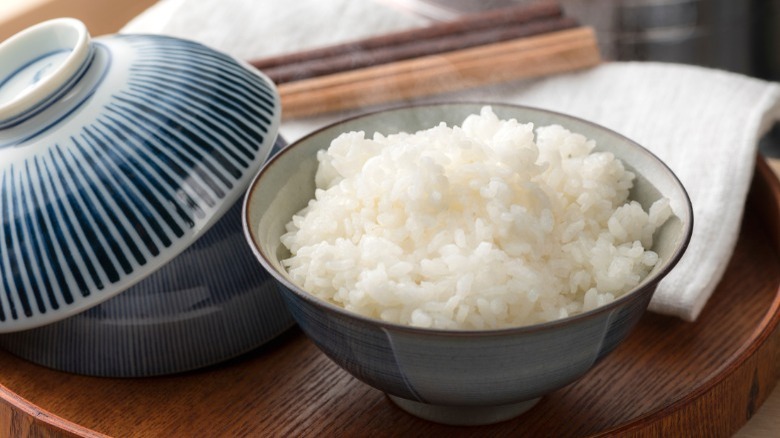 bowl of Japanese white rice