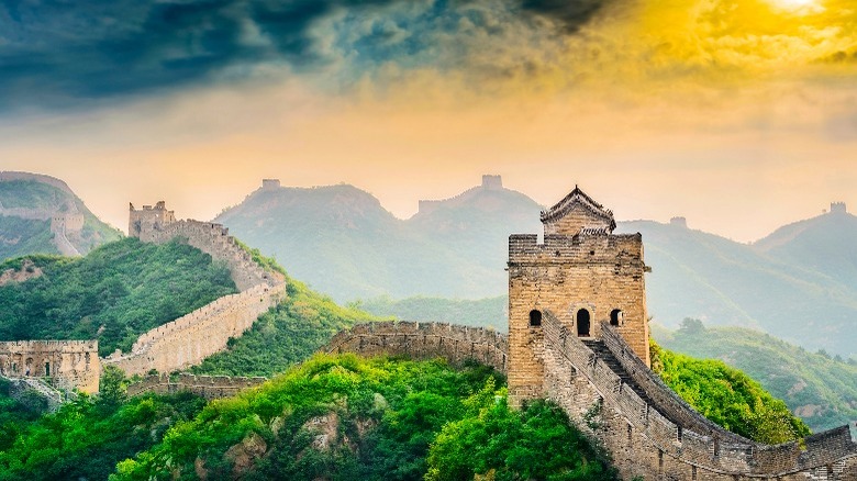 The Great Wall of China landscape