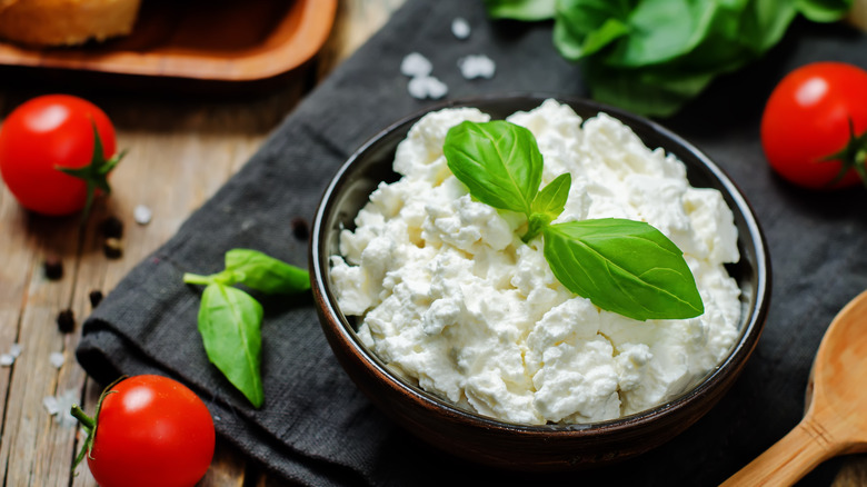 cheese in bowl