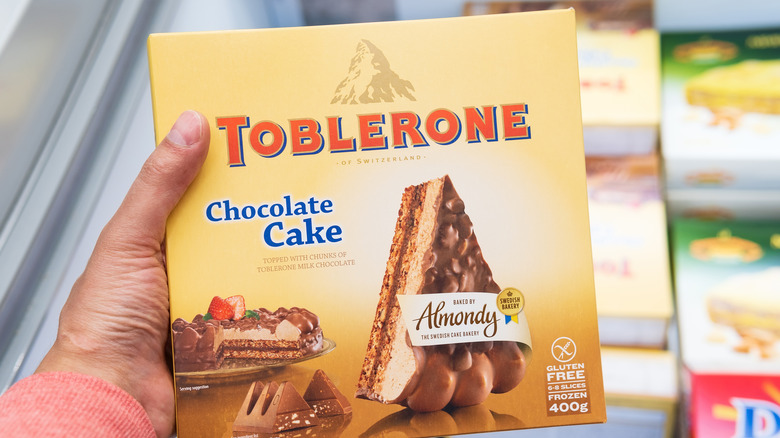 Toblerone chocolate cake