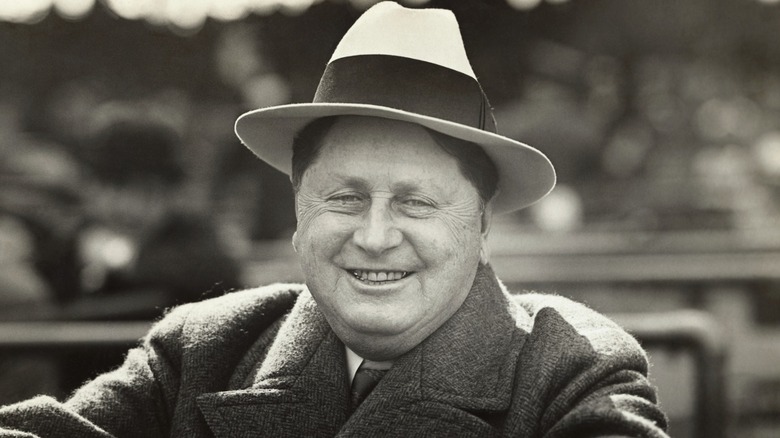 William Wrigley Jr. smiling