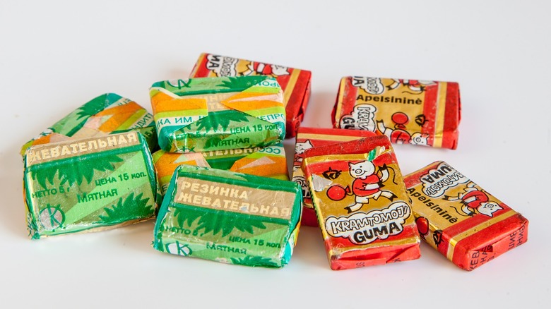 Soviet chewing gum from 1970s