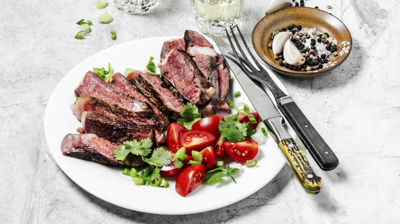 steak salad