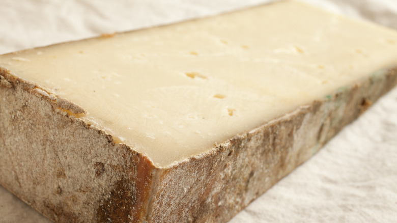 Wedge of fontina