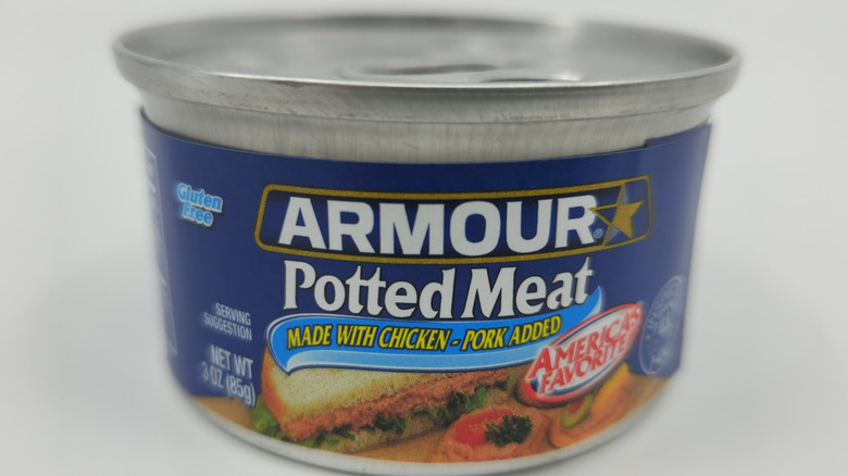 tin of potted meat