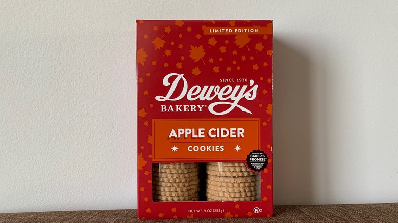 Dewey's Apple Cider Cookies 