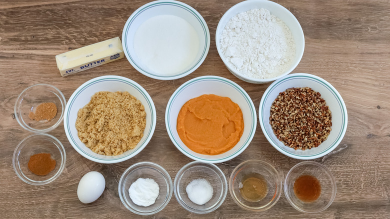 maple pecan sweet potato cookie ingredients