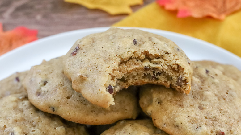 cookie with bite taken