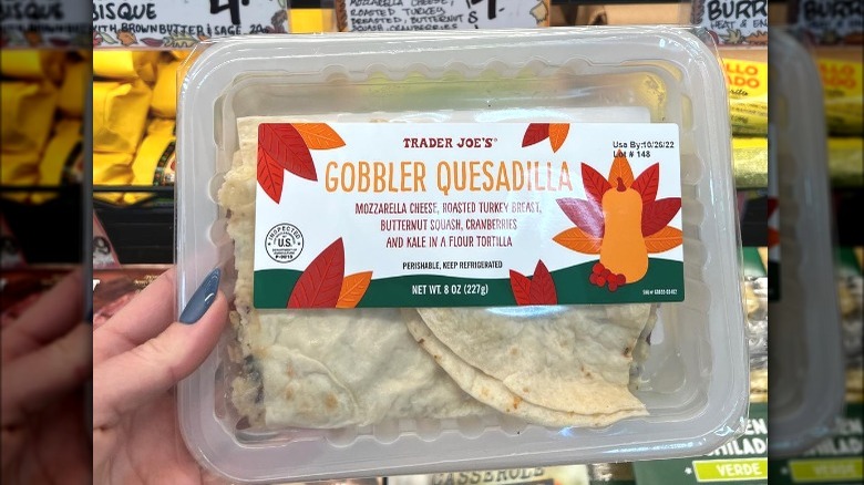 Trader Joe's Gobbler Quesadilla