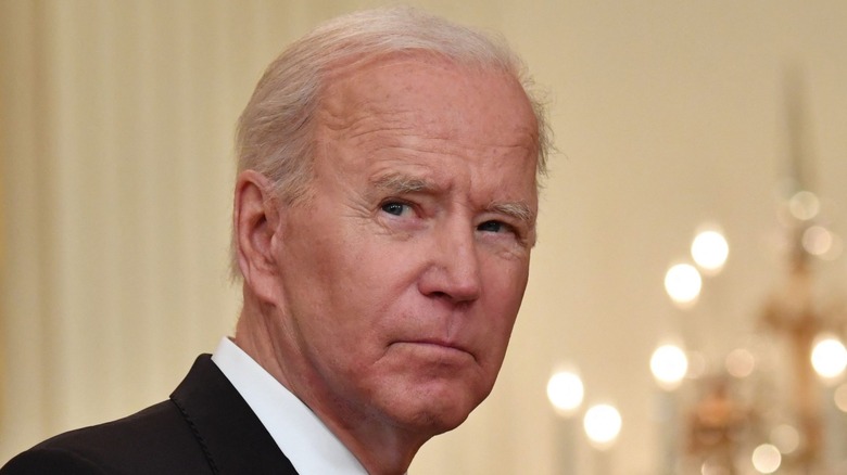 Joe Biden side profile