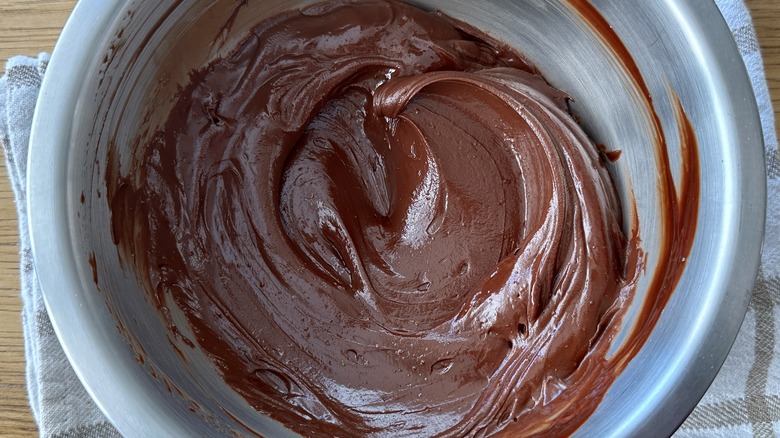 Nutella chocolate mixture