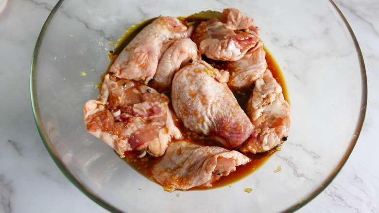 chicken in marinade 