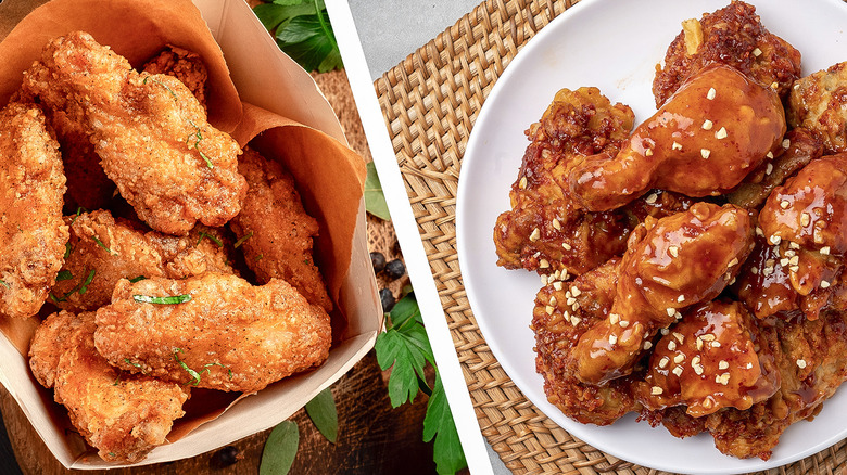 Korean and Filipino fried chicken comparison