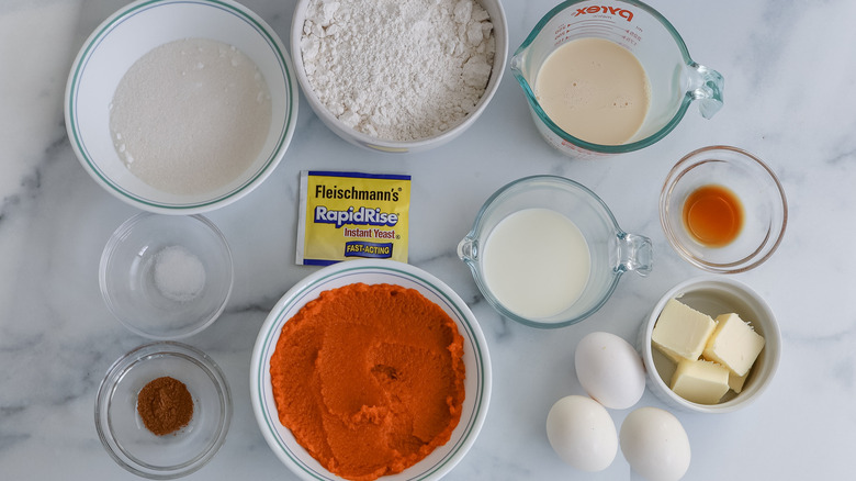 pumpkin pie donut ingredients