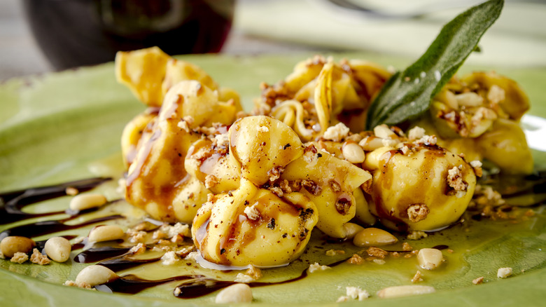 Roasted Pear and Mascarpone Pasta Purses Recipe - Pasta.com