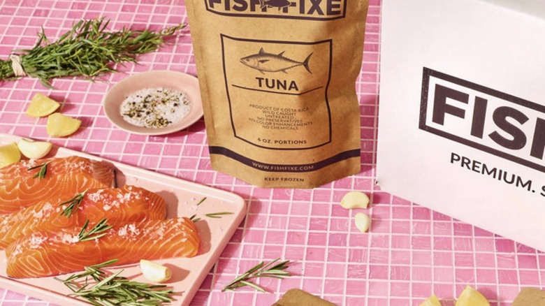 Fish Fixe's packaged tuna and salmon