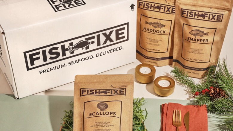 Fish Fixe packaged seafood products