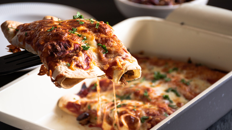 ground beef enchiladas casserole