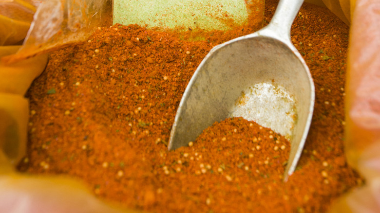 Spices at a shuk in Israel