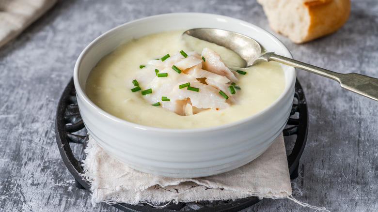 thick creamy soup