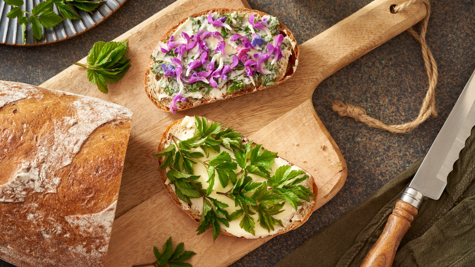 For A Crowd-Pleasing Appetizer, Whip Up A Sourdough And Butter Board
